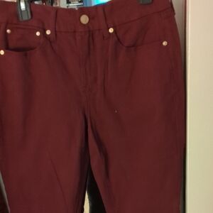 Elegant Burgundy Trousers